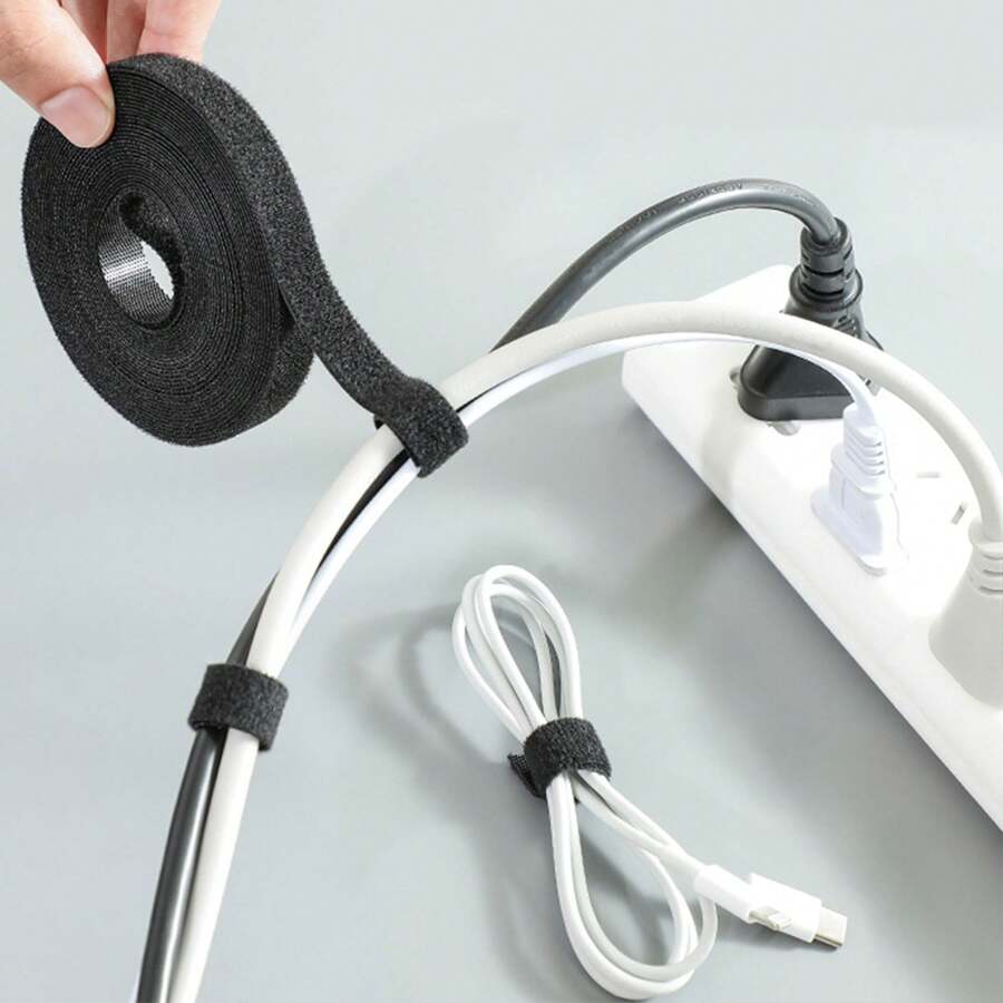 Cable Organizer Magic Stick Tie Fastening Tool, Desk Wire Management