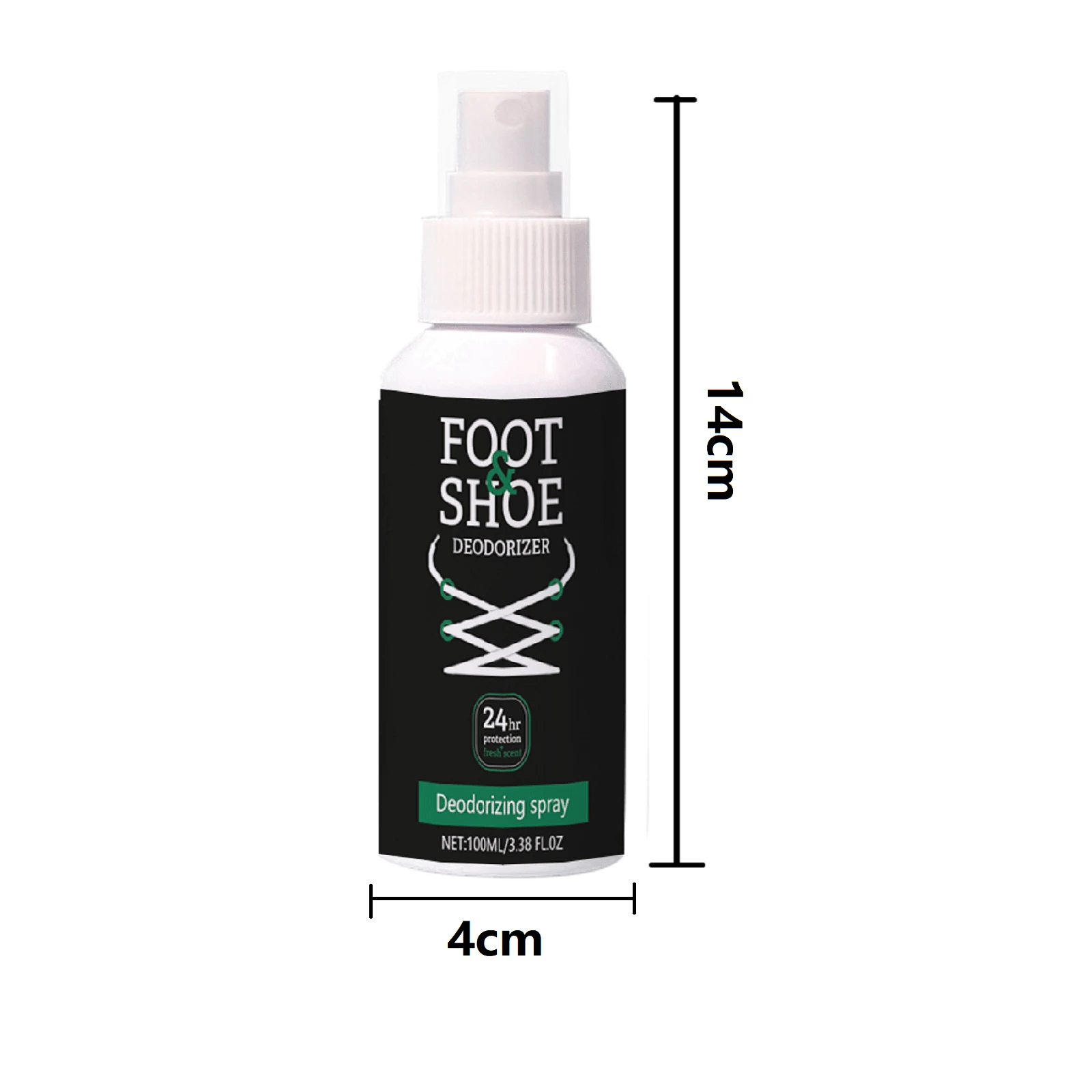 Spray desodorante para zapatos y calcetines para eliminar olores en