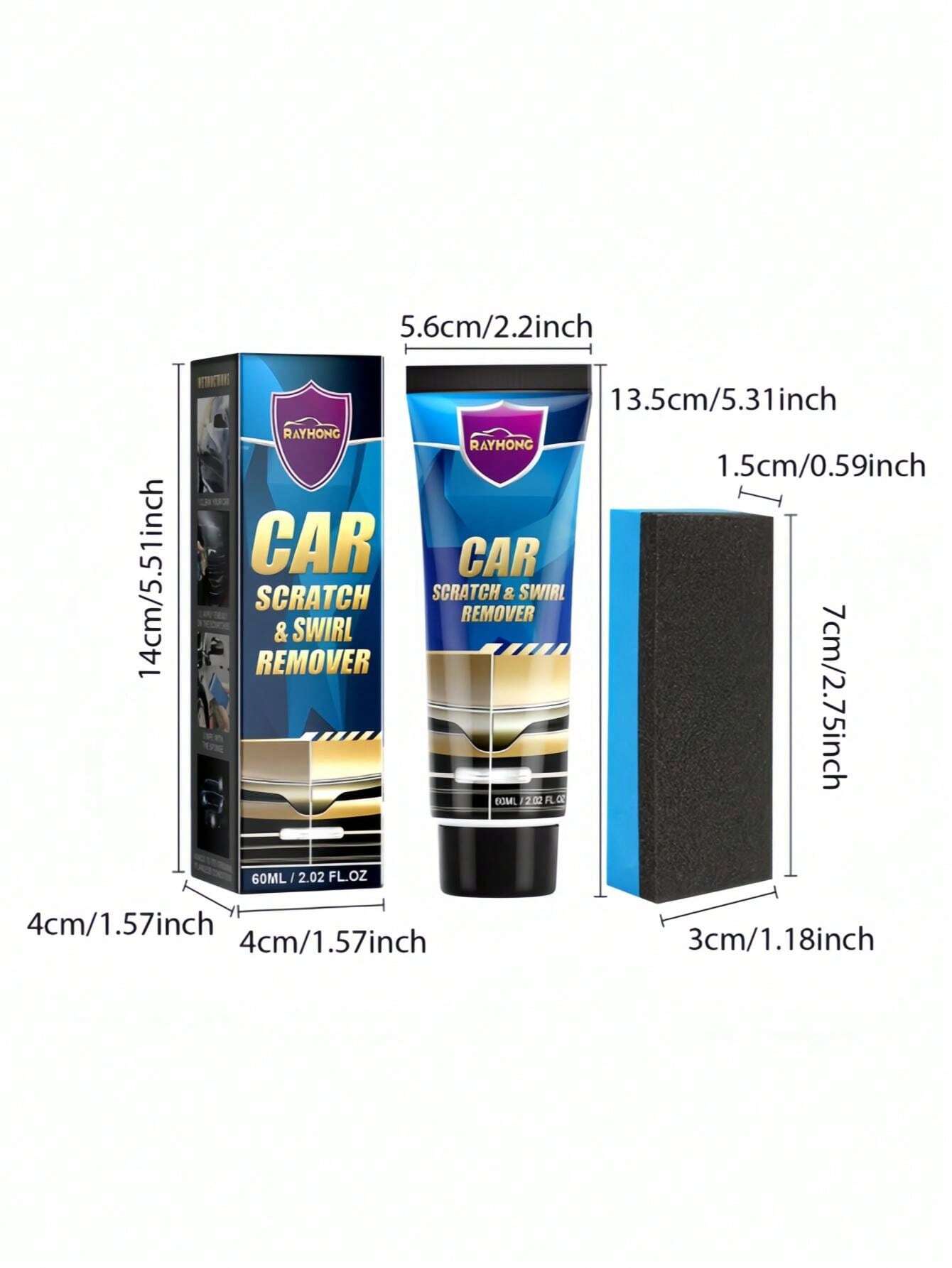 Car Scratch Repair Cream Automotive Paint Restoration, Scratch