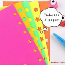 新奇益智玩具压花印章，小压花工艺品 DIY 相册配件，适合儿童，创意学生文具 - 彩色 - 查看 8