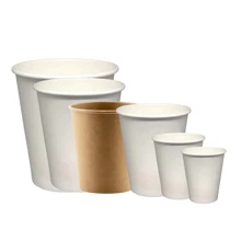 Disposable  Thermal Coffee Paper Cup Kit - 50 Units - 240ml - Xem 2