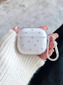 Lovely Heart-Shaped Earphone Case For 1st/2nd Gen Earphones, Protective Cover For 3rd/Pro/Pro2 Wireless Earphones, Gift For Boyfriend/Girlfriend