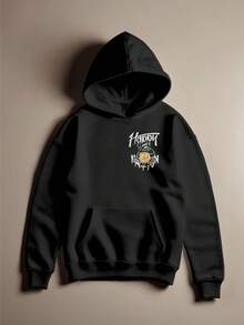 Blusa Moletom Urso Streetwear Estilo Oversize Bear Happy Cang 0236 VEST NERD - Preto - Visão 2