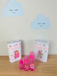 Kit de Mamadeiras Petita + Porta Mamadeira Térmico - Rosa Bebê - Visão 2
