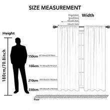 再生蓝色背景圣诞老人圣诞遮光窗帘-杆口袋设计，保护隐私，编织，易于护理，适用于卧室、客厅、浴室和其他日常装饰 - 彩色 - 查看 2