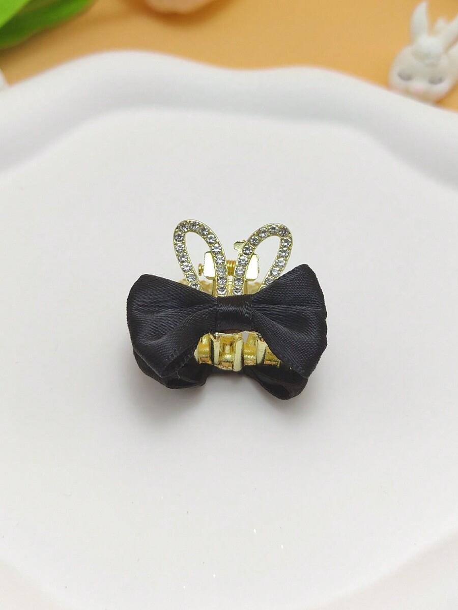 Pet Bow Crown Hair Clip, Cute Rabbit Ears Cat Ear Hair Clip, Cat Hair