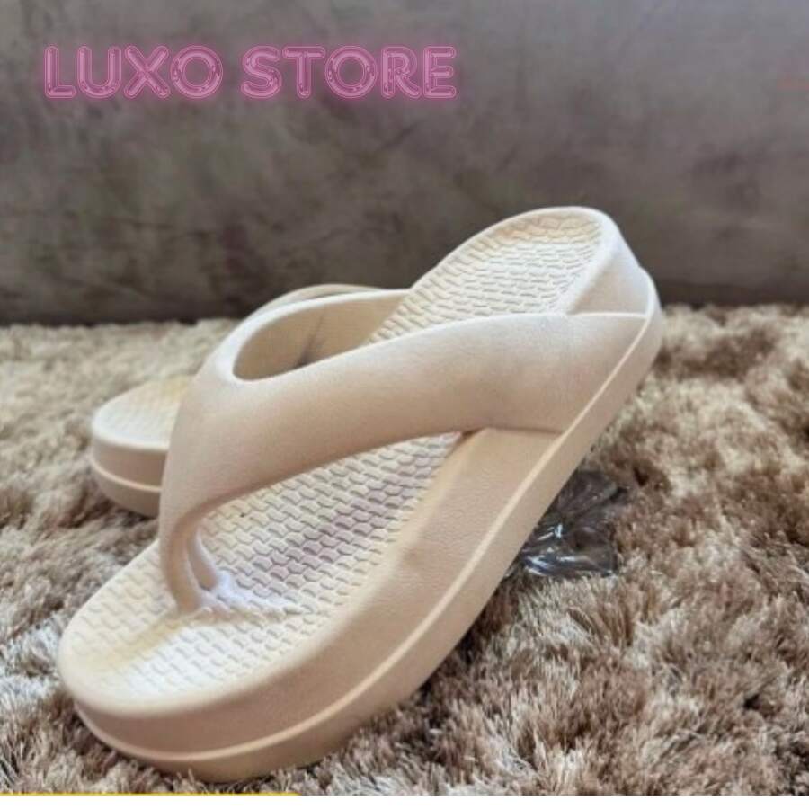 Flat Sandal . Flat . Flatform Clog . Sandal . Carnival 2024 . . Blogger . - 米色 - 查看 1