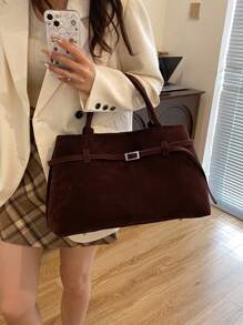 Ekskluzywna torba typu tote dla kobiet, retro aksamitny design, wyjątkowa mała torba typu tote, swobodny, modny styl