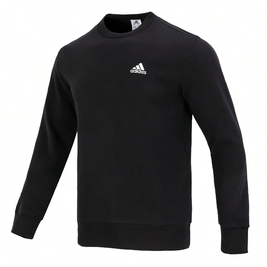 Adidas M SL FT SWT Sweatshirt Men's Outdoor Leisure Sports Comfortable Breathable Round Neck Long Sleeve T-Shirt IC9329