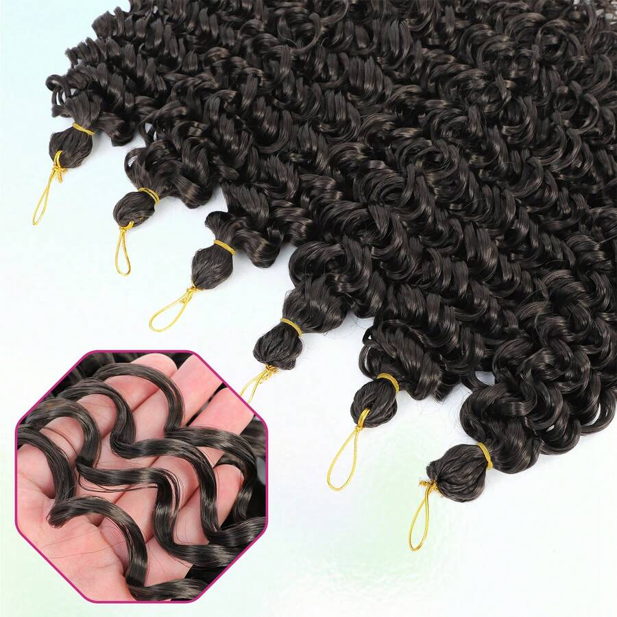 7 Packs GoGo Curl Crochet Hair 1420 Inch Short Curly Crochet Hair For