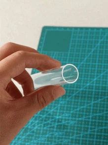 透明亚克力擀面杖，适用于聚合物粘土艺术和工艺工具 - 白色 - 查看 11