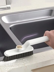 1/2pcs Household Multifunctional No Blind Spot Gap Brush Bathroom Toilet Floor Brush Kitchen Rotating Cleaning Brush - Multicolor - View 4