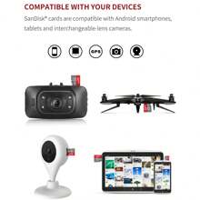 SanDisk Ultra Micro SD卡512GB 256GB 128GB 64GB 32GB MicroSDXC卡MicroSDHC UHS-I Class10 Micro SD卡140MB TF卡SD / TF Flash卡Mini SD適用於音箱機器人手機，平板電腦，電腦，監視，相機等