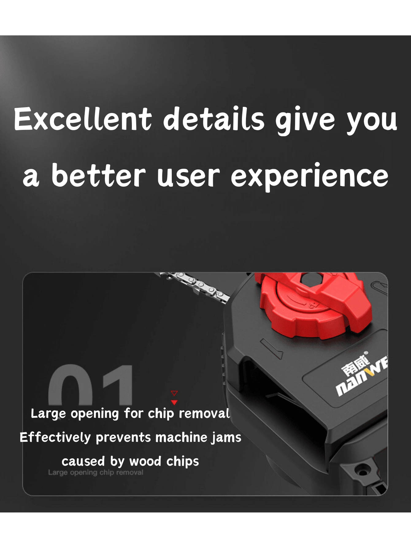 Mini Cordless Chainsaw, 6 Inch Handheld Chainsaw With 3.0Ah Battery, 23