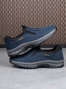 Calçado Casual Novo e Confortável para Homens - Sapato Slip-On Durável, Adequado para Viagem, Corrida, Caminhada, Esportes ao Ar Livre, Ótimo para Natal, Ação de Graças, Ano Novo, Férias, Presente para Adolescentes, Casual ou Esporte ao Ar Livre ou Viagem, Academia