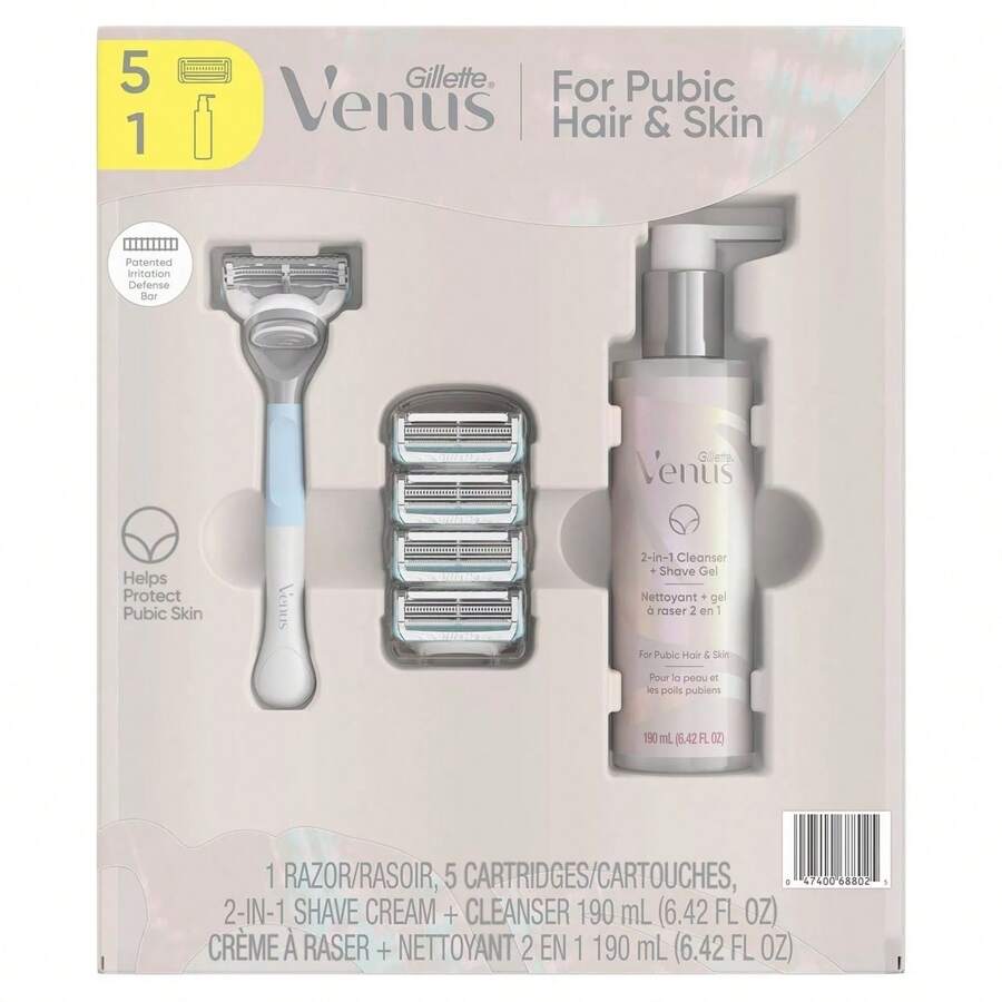 Venus For Pubic Hair And Skin Shaving Set - Nhiều màu - Xem 1