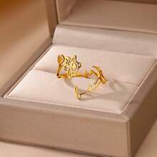 1 Chiếc Nhẫn Tên Hoa Tháng Tùy Chỉnh Cho Phụ Nữ Nhẫn Thép Không Gỉ Cá Nhân Hóa Trang Sức Hoa Tùy Chỉnh Phụ Kiện Ngón Tay Hàng Ngày Quà Tặng Sinh Nhật Đám Cưới Giáng Sinh - Nhiều màu - Xem 19