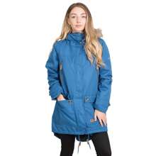 Trespass Womens/Ladies Clea Waterproof Parka (Indigo) - 100% Polyester - Navy Blue - View 3