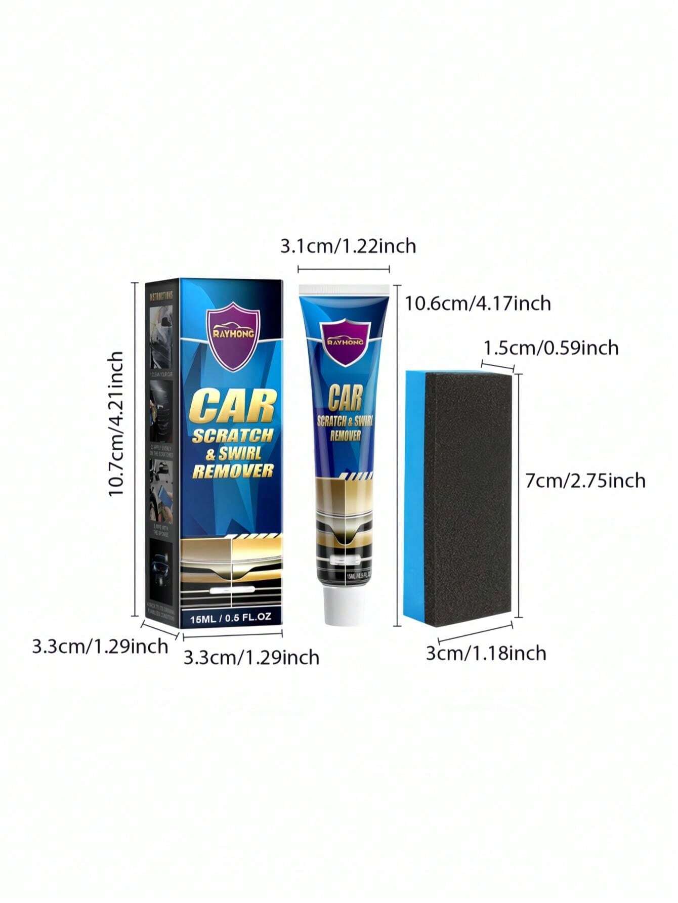 Car Scratch Repair Cream Automotive Paint Restoration, Scratch