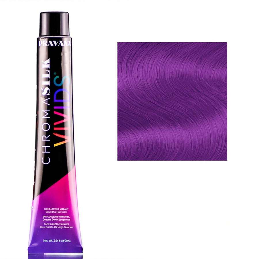 Pravana ChromaSilk Vivids Everlasting - Violet Reign 3 Oz - Multicolor - View 1