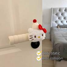 Sanrio 1-2pcs Door Handle Cover - Y2K Kawaii Style, Anti-Collision And Anti-Static Wall Protector Sleeve, Suitable For Home Decoration, Perfect For Bedroom And Living Room