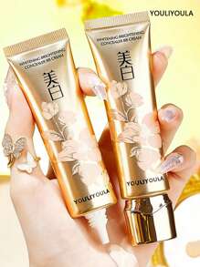 YOULI YOULA 1 件 YOULIYOULA 美白活肤遮瑕 BB 霜隔离液粉底液提亮肤色 - 白色 - 查看 3