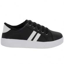 Unisex Children's Sneakers For Girls And Boys, Casual And Comfortable - 黑色 - 查看 2