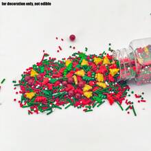 85g Hạt chuông cây thông Noel Hạt rắc trang trí Giáng sinh vui vẻ Hoàn hảo để trang trí bánh, nướng bánh quy kem, đồ trang trí bánh nướng nhỏ Chỉ để trang trí, Không ăn được - Nhiều màu - Xem 6