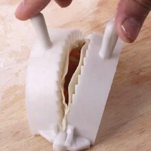 3 Stücke/Set Manuell Knödelmacher Teig Drücken Sie Verpackung Schneider mit Zoll Durchmesser für Herstellung Knödel , , Ravioli , , Küchengeräte