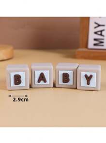 1 chiếc phụ kiện trang trí bánh hình gấu dễ thương, màu hồng, xanh dương, nâu với nhiều tư thế khác nhau, thang màu kaki và nâu đậm, các khối chữ nhiều màu và gấu cưỡi ngựa bập bênh, thích hợp cho tiệc rửa tội, tiệc tiết lộ giới tính, trang trí bánh sinh nhật, chất liệu cao su mềm, có thể tái sử dụng. - nhiều màu - Xem 8