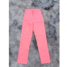 Stretch Pleated Trousers For Women - 珊瑚粉 - 查看 2