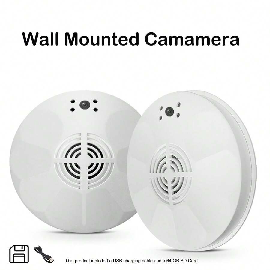 A21 1080P HD WIFI Wall Mounted Camera With 64GB SD Card Wireless Connection With 800 MAh