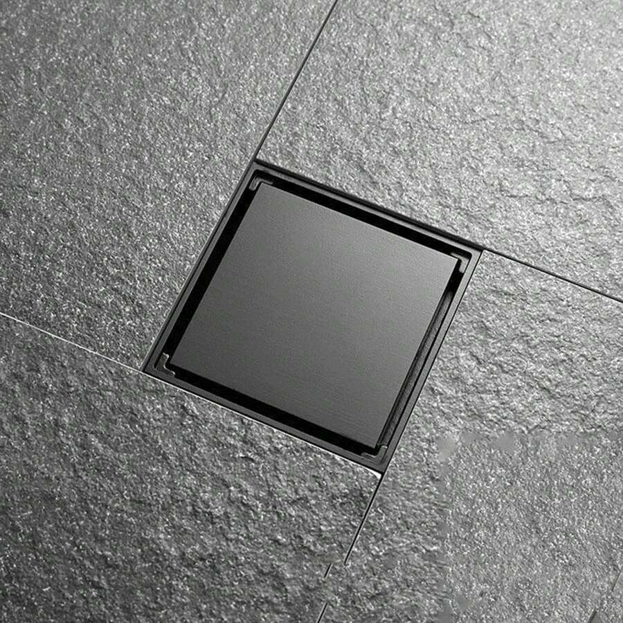 Square Floor Drain, Stainless Steel CorrosionResistant Deodorant Floor