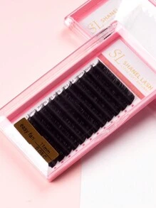 Fluffy Cashmere C Curl 0.03 0.05 0.07 Easy Fan Volume Lash Extensions Super Matte Dark Black Soft 0.03 0.05 0.07 Easy Fan Volume Lashes 8-18mm 3D 4D 5D 6D 7D 10D Automatic Rapid Blooming Flower Lashes Self Fanning Russian Individual Volume Lashes For Salon