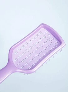 顺发梳 湿发 1 件 空心盾形梳 钻石梳 原装梳子 大号弯梳 肋梳 家用梳子 顺发按摩 蓬松梳子，纯色，双色，珠光，电镀 顺发梳 适用于自然发质 适用于女性男性女孩 减少头发拉扯和卷曲分离 - 彩色 - 查看 8