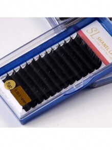 12 Reihen klassische flache elliptische Wimpern aus Kaschmir 0,20 0,25 0,15 J C D Curl matte schwarze elliptische gespaltene Spitzen klassische flache Wimpernverlängerung 8-15 mm super matte extrem weiche Seide flache Wimpernverlängerung Einzelfasern, Kunstfell-Flach-Wimpern, Wimpernbüschel, Einzelwimpern, Wimpern, Falsche Wimpern