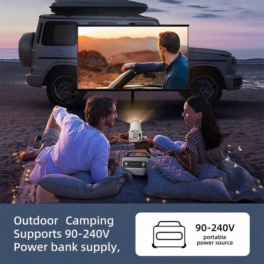 1080P Full HD Projector, Support HDMI Input/Output, MultiDevice