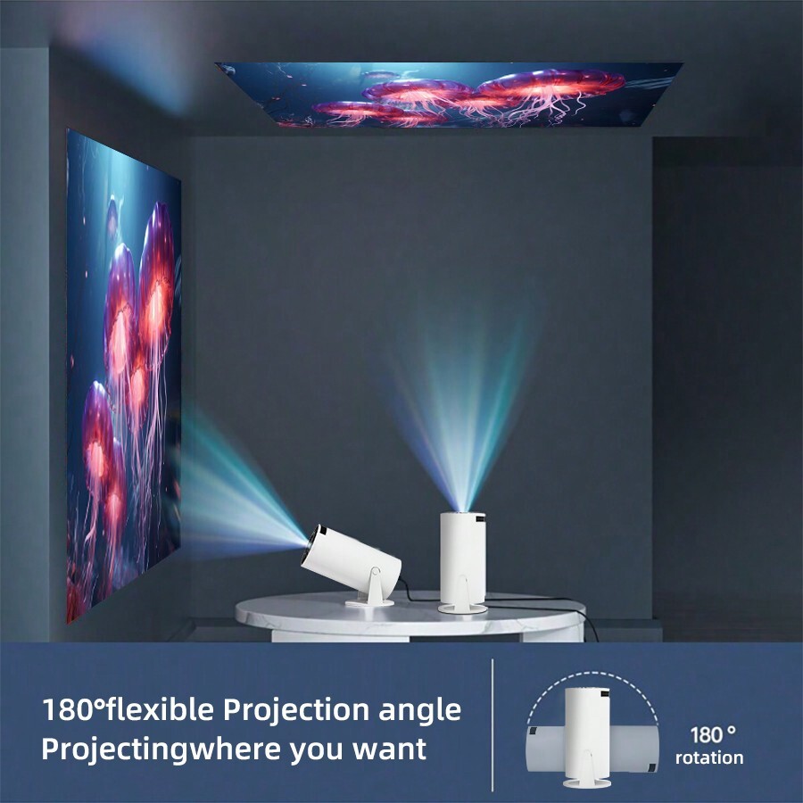 1080P Full HD Projector, Support HDMI Input/Output, MultiDevice