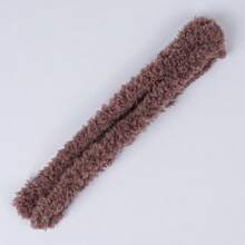1pc/1m Extra Long & Thick Chenille Pipe Cleaner, Coral Fleece Curly Wire Twist Stem Crafts For Handmade Dog Gift, DIY Craft Supplies