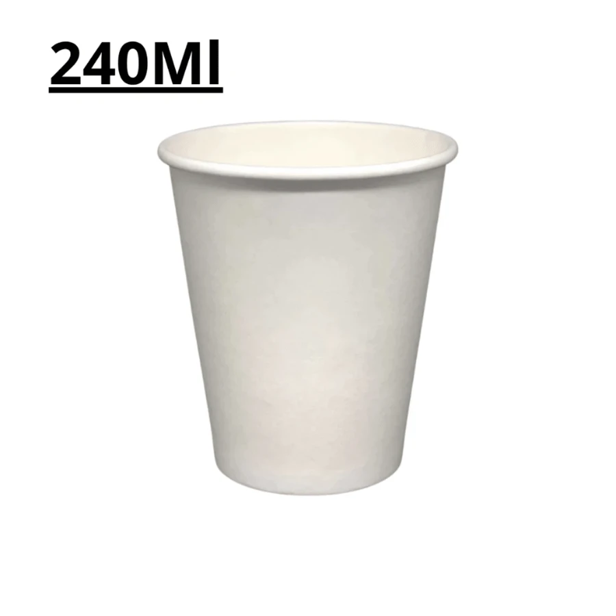 Disposable  Thermal Coffee Paper Cup Kit - 50 Units - 240ml - Xem 1