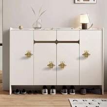 1 件装美式复古蜜蜂兔形纯铜家具把手门把手和拉手适用于橱柜厨房橱柜抽屉拉手家居装饰