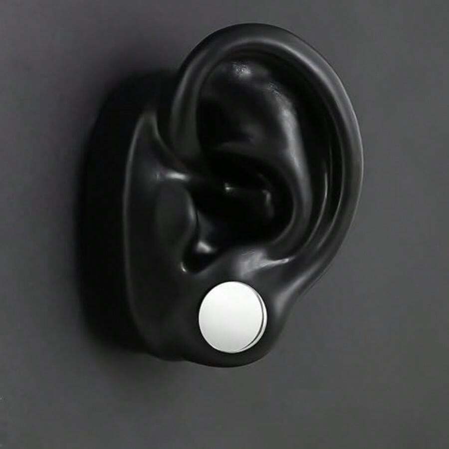 2pcs 14G00G Ear Stretching Kit Single Flat Top Gauges Plugs Surgical