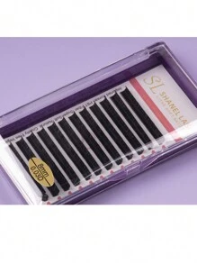 Premium Individual Lashes 0.03 0.05 0.07 Mega Volume Eye Lashes Extension Cashmere Velvet Fluffy D Curl 8-18mm Mixed Natural Look Cluster Lashes Super Soft Matte Black Individual Lashes Tray Volume Classic Synthetic Faux Mink Eyelashes Extensions Professional False Eyelashes Supplies For Lashes Salon