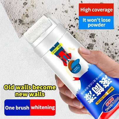 1/2 Pcs Paint Roller Brush, Wall Filler Paste, Latex Paint Spot Remover, Deodorizing Wall Repair Tools