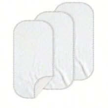 3Pcs/1Pc Changing Pad Liners Waterproof Perfect For Baby Diaper Changing Needs, White Bamboo Terry Waterproof Changing Pads Boys And Girls - White - View 1