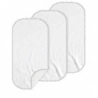 3Pcs/1Pc Changing Pad Liners Waterproof Perfect For Baby Diaper Changing Needs, White Bamboo Terry Waterproof Changing Pads Boys And Girls