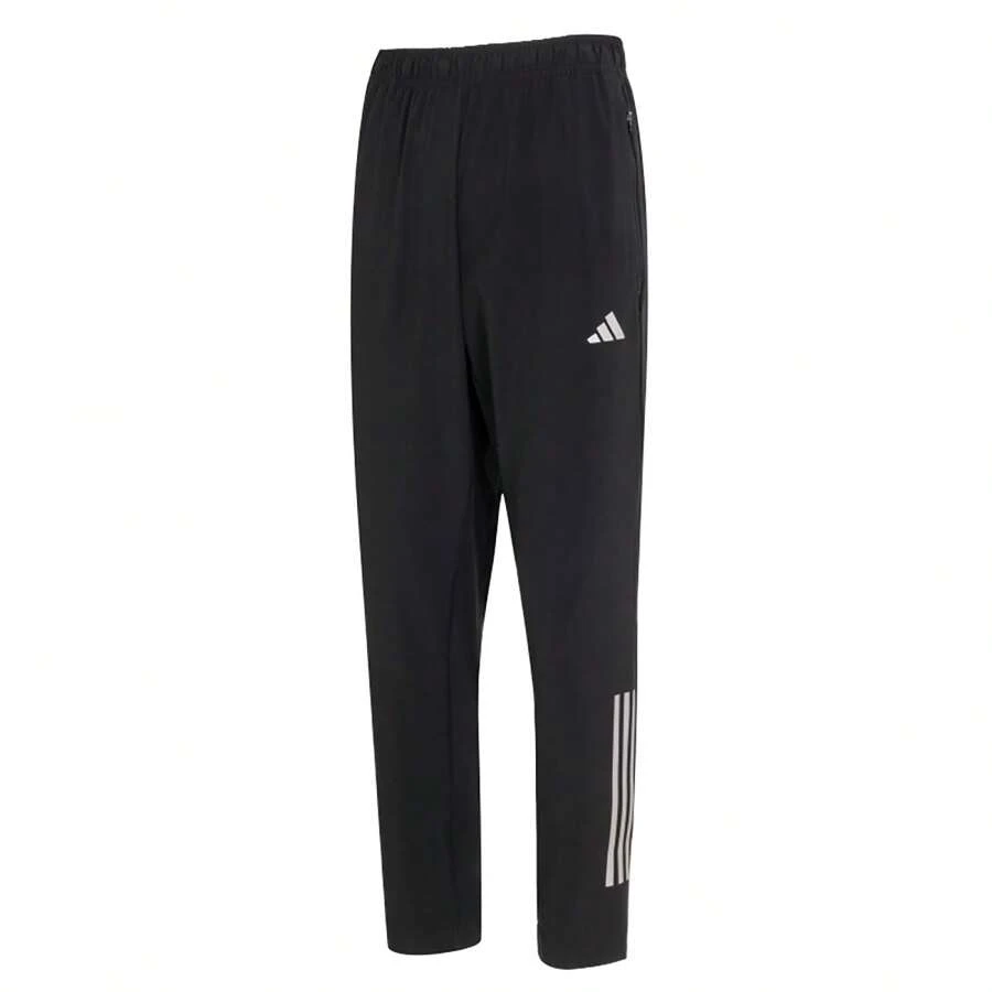Adidas Pantalones deportivos para hombres, cómodos y transpirables para entrenamiento, running, fitness y uso casual - Negro - Ver 1
