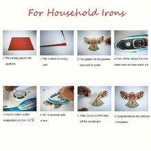 1 件鲜艳的热转印贴纸 - 可水洗设计的 T 恤、帽子和枕头贴花 - 易于熨烫、可重复使用且耐用的贴纸套装，适用于 DIY 工艺品和时尚 - 多色 - 查看 7