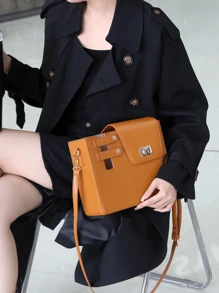 Hot Style Portable Beverage Bottle And Cup Bag, Fashionable Niche Design Commuter Bag, Shoulder Crossbody Bag