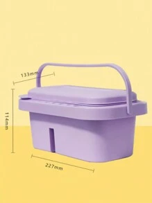 顔料刷清潔桶顔料刷支架和收納盒帶調色板特別工具套裝 - 灰色 - 查看 15